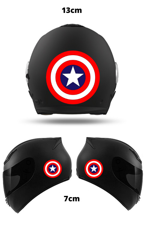 Shield Helmet Sticker Shield Stickers