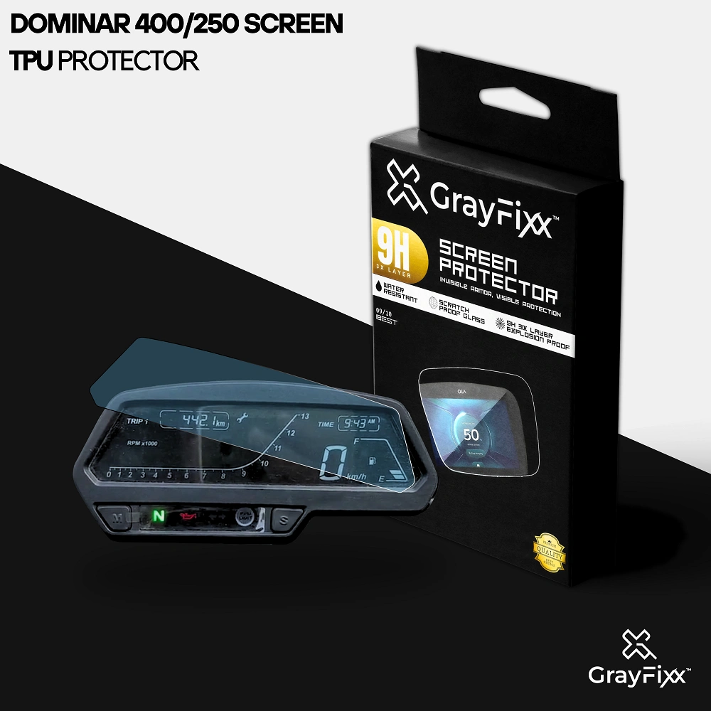 Dominar 400 Screen Protector | Dominar 250 Screen Guard