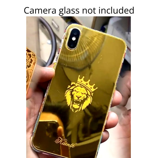 Iphone XS Back Glass 24 Carat Gold