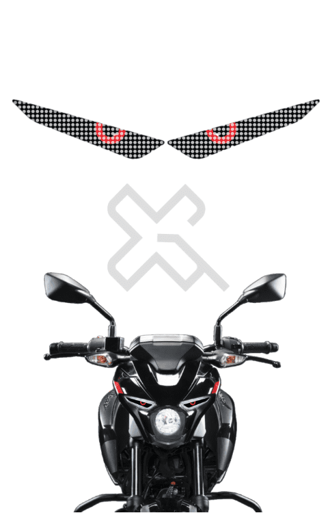 Pulsar N160 Eye Sticker | Pulsar N160 Red Eye Sticker