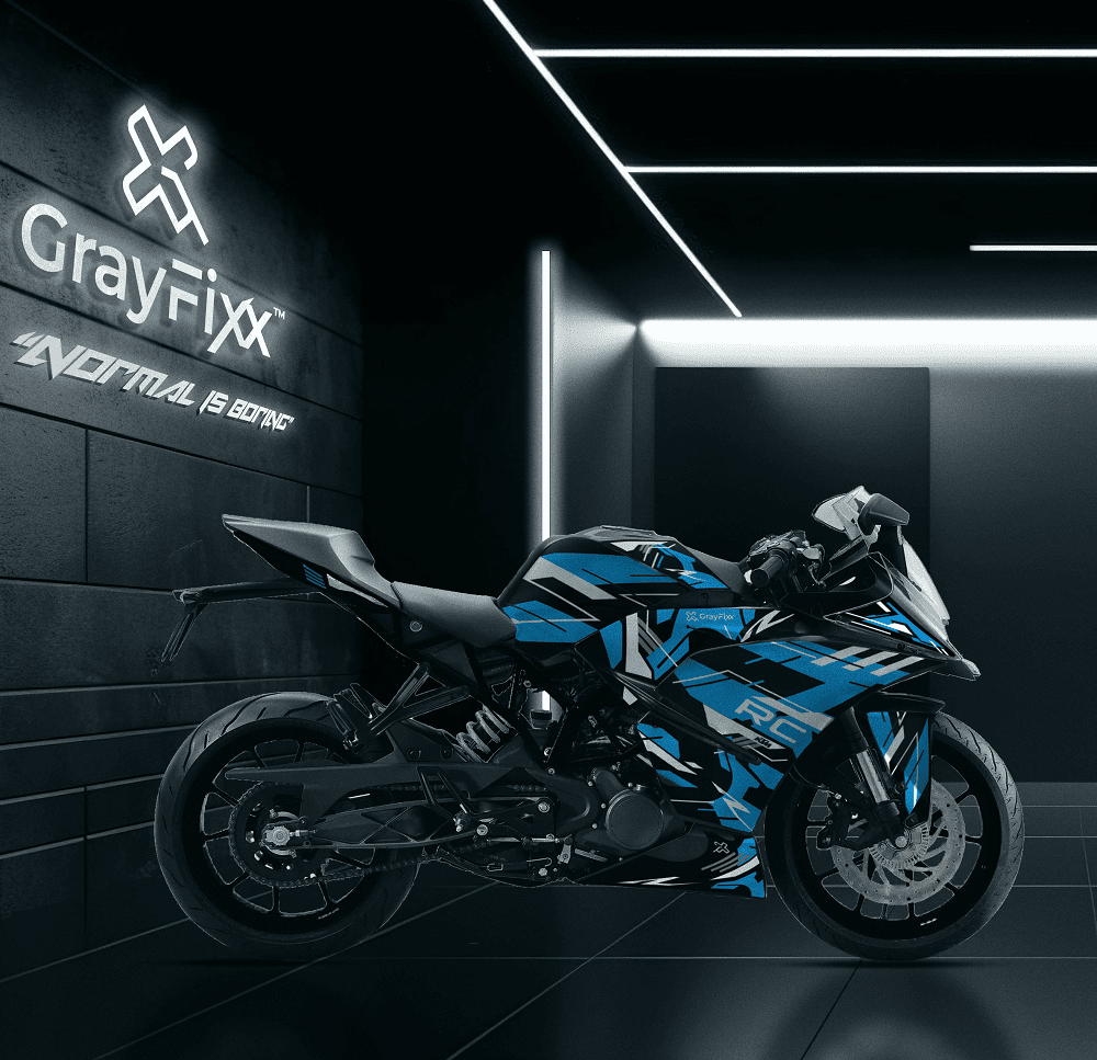 KTM RC 200 D1 Blue Edition Sticker KTM RC 390 Full Body Sticker