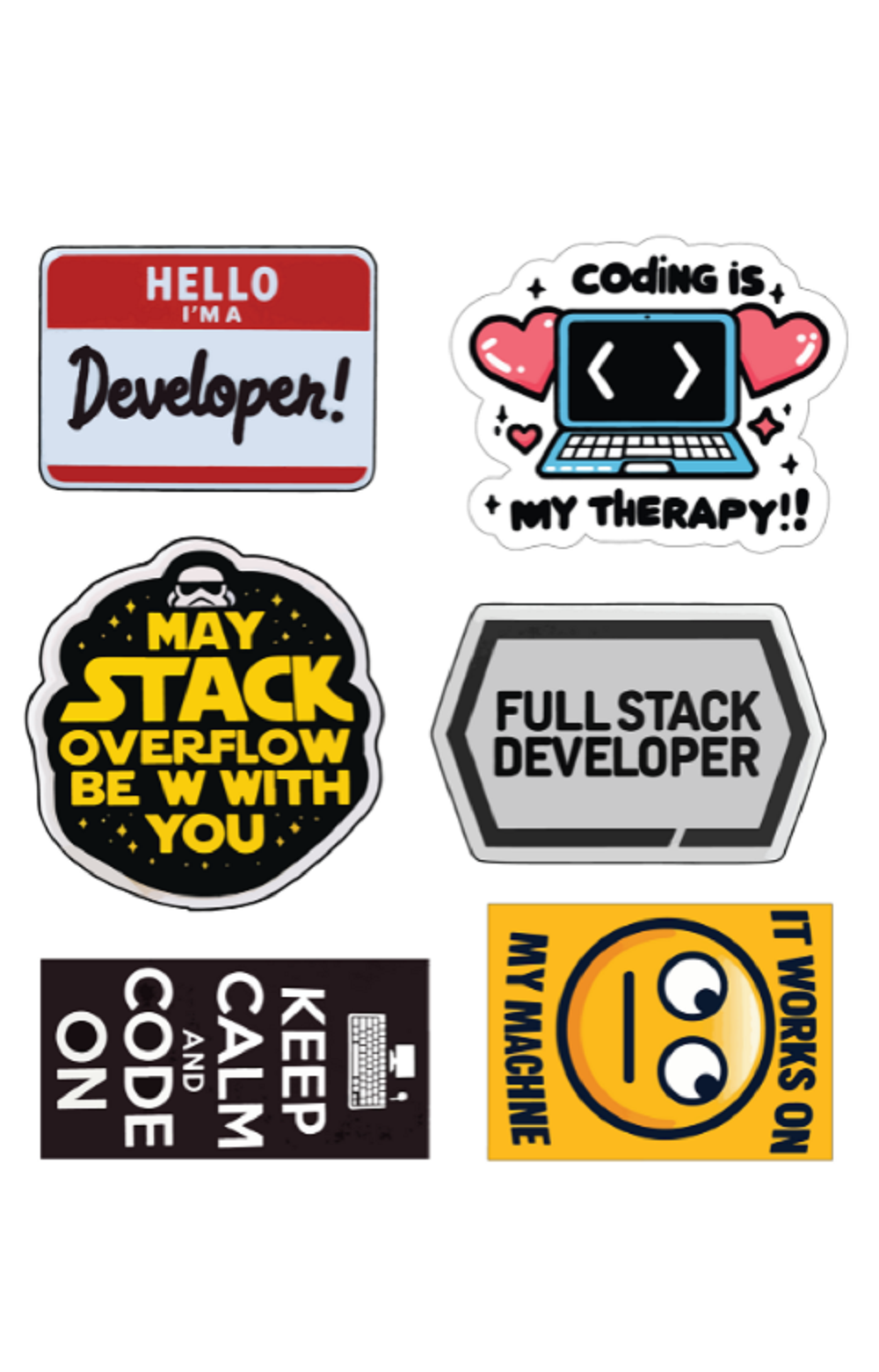 Developer & Programming Packet Sticker | Bike & Helmet Stickers
