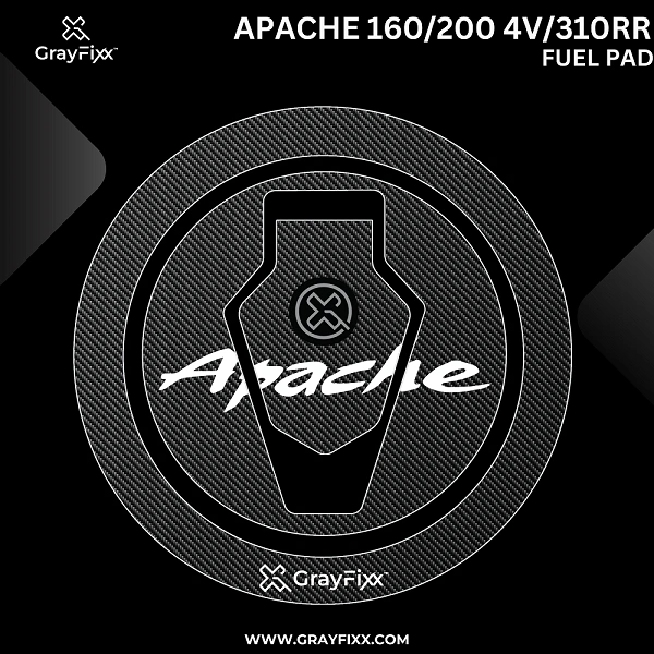Apache 160/200 4V/310RR Fuel Pad | Premium 3D Gel Fuel Pad, Pack of 1