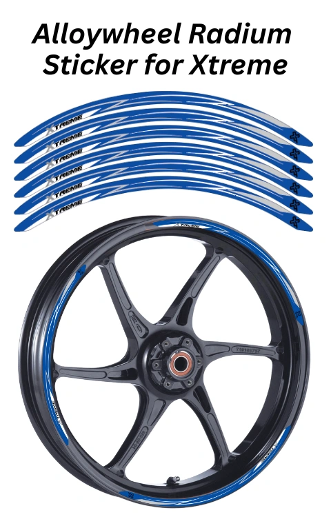 Ppf Sticker Sport Rims Alloy Wheel Radium Sticker for Xtreme | Made in Premium Radium with FPF ...