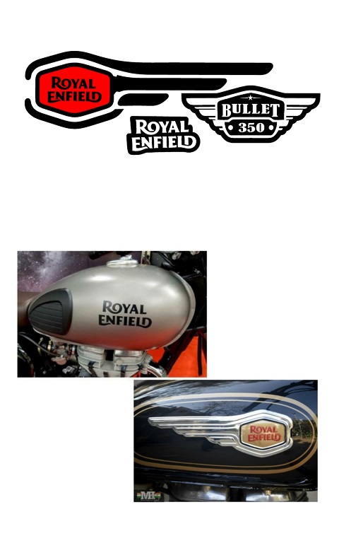 Royal Enfield 350 Original Graphics |Royal Enfield 350 Original Stickers