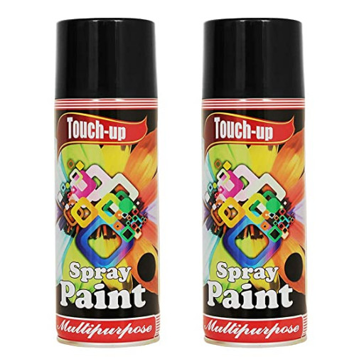 Touchup Spray Paint Matte Black | Matte Black Spray Paint 2Pc Combo