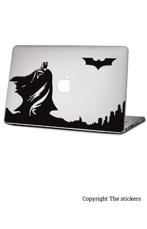Laptop stickers matte black - The stickers