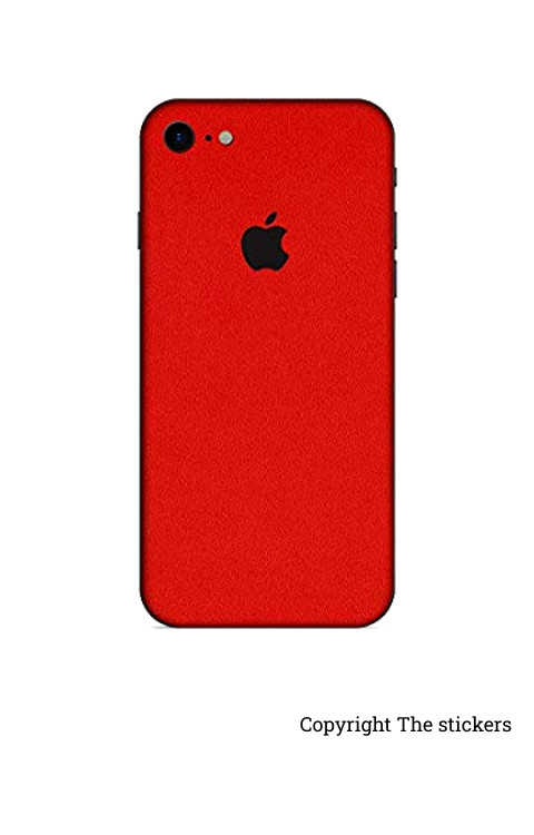 Iphone Paper Matte red for All mobile - The stickers