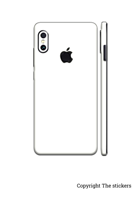 Iphone wrapping Paper Shining white for All mobile - Redmi, Realme, Oppo, Vivo,Honor - The stickers