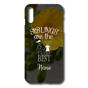 siblings are the best text phonecase